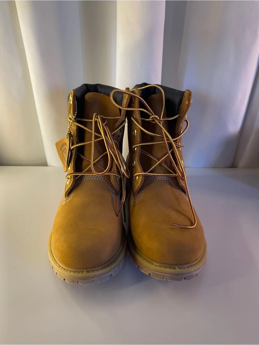 Timberland Wheat Nubuck Lace-Up Ankle Boots